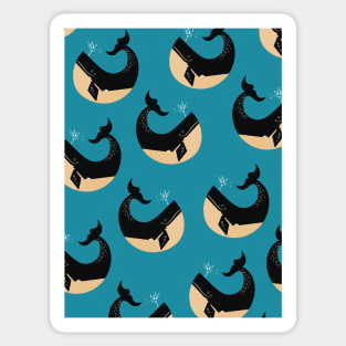 Whales Sticker